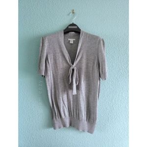 H&M | Bow Tie Knit Blouse
